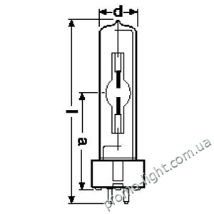 OSRAM 4ArXS HSD 575W/UL/75